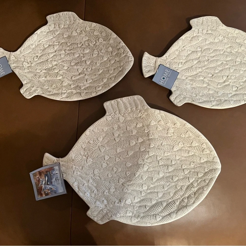 Goldinger & Co. Fish Platters - Set of 3